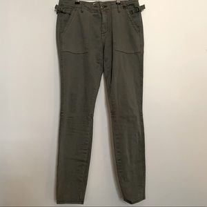 Hei Hei by Anthropologie Cotton Twill Skinny Pants